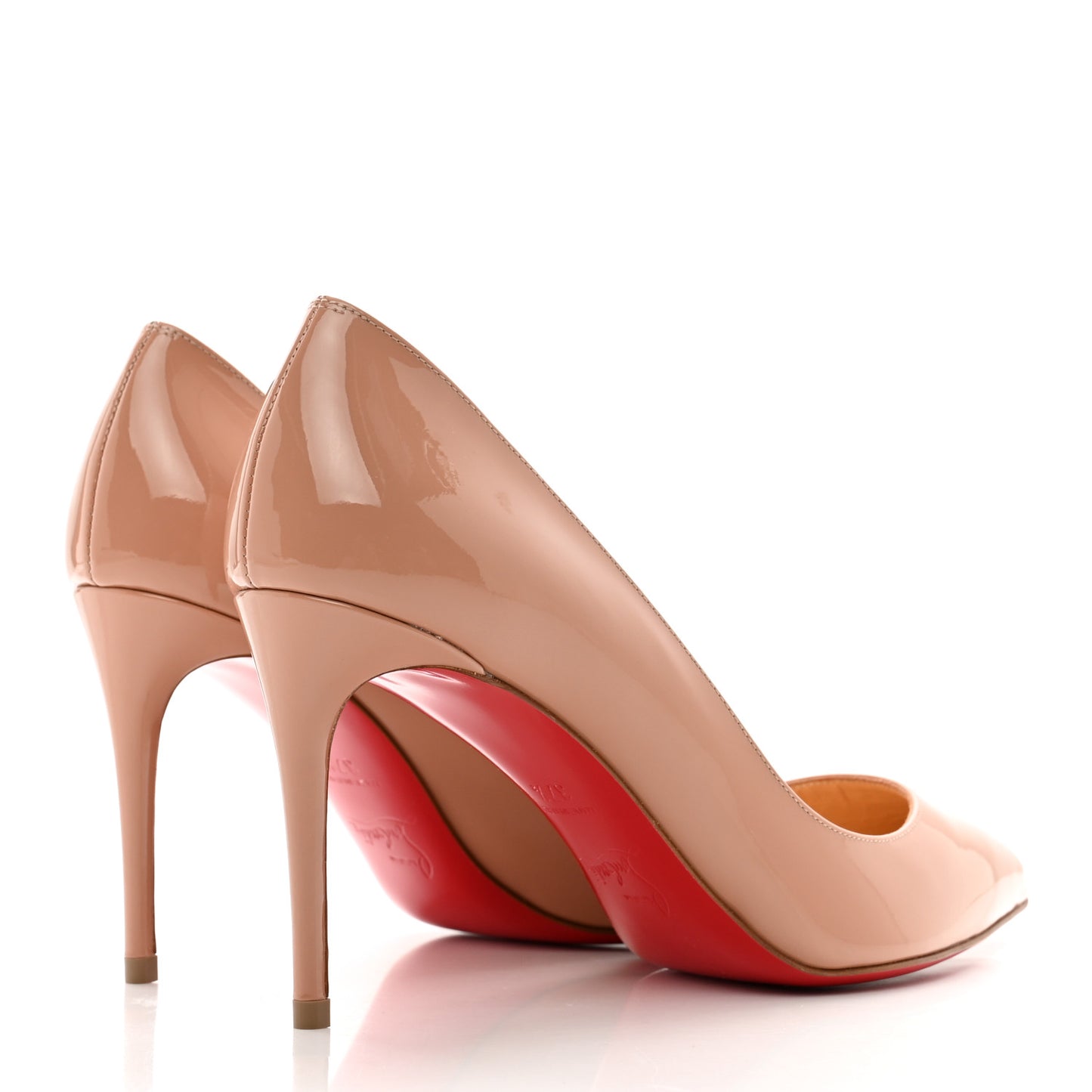 Patent Pigalle Follies 85 Pumps 37.5 Nude