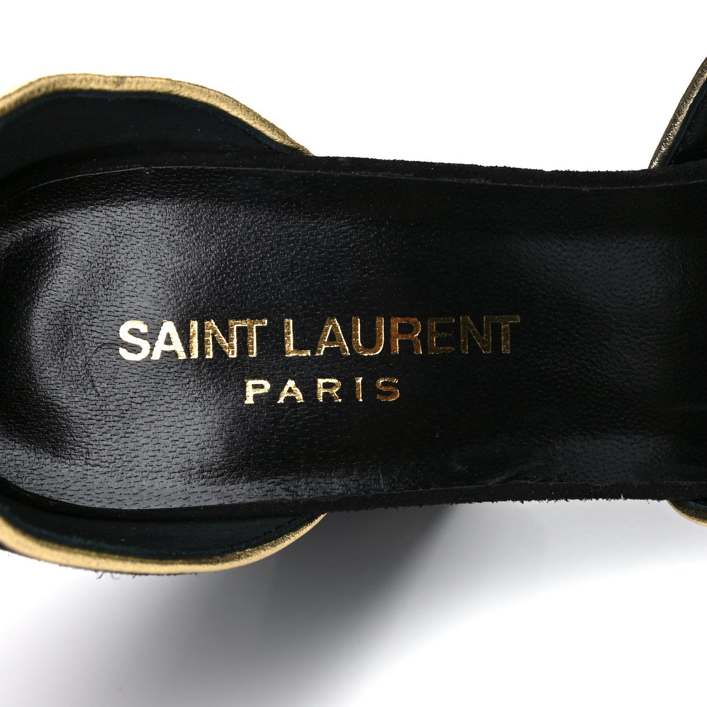 Suede Babies Sandals 37.5 Black