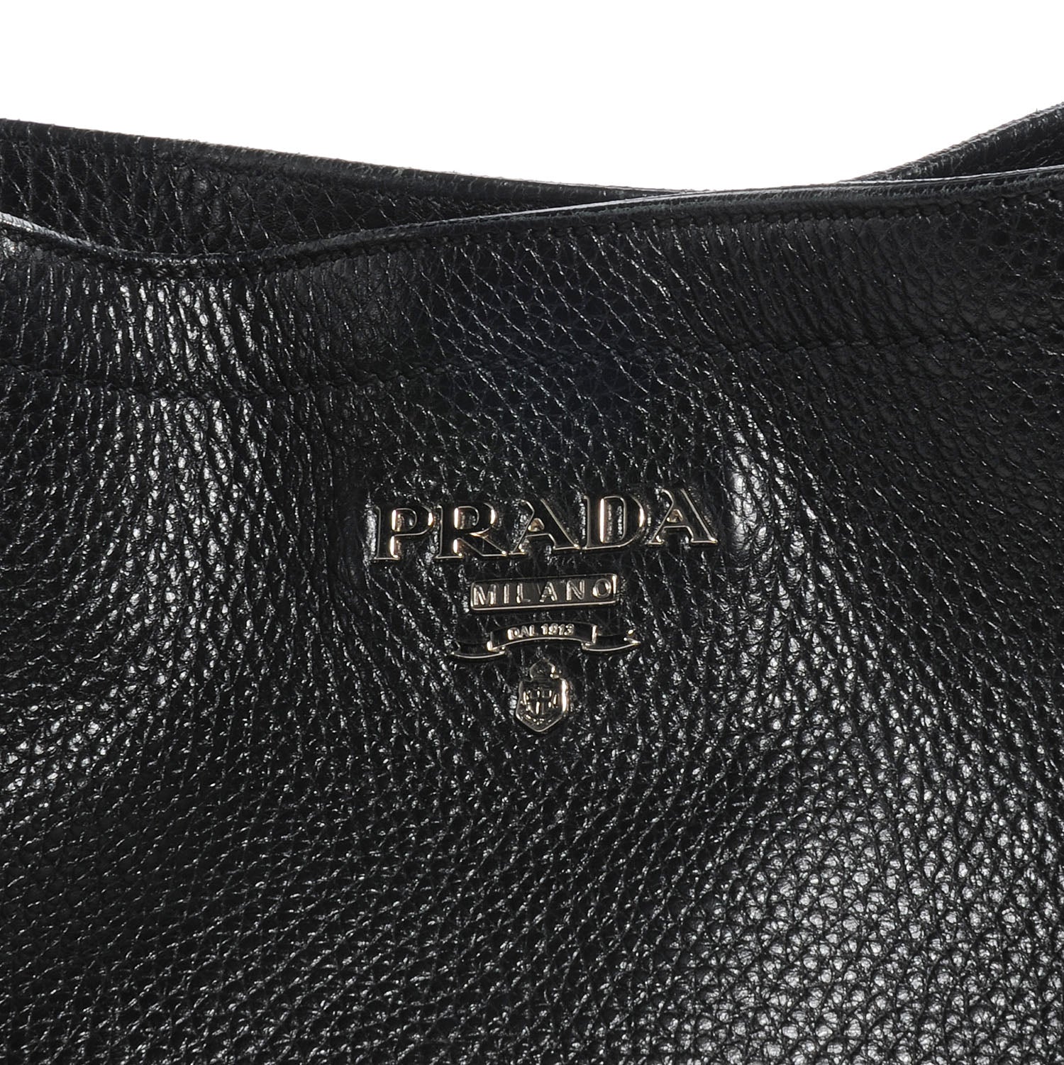 Prada Vitello Daino Shoulder Bag Nero Black 10 of 10