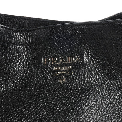 Prada Vitello Daino Shoulder Bag Nero Black 10 of 10