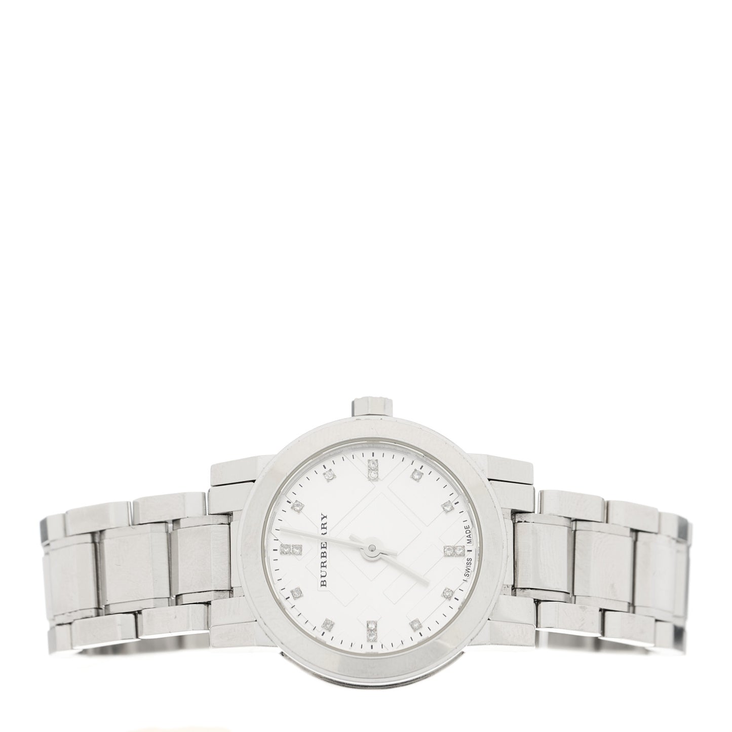 Stainless Steel Diamond 27mm Heritage Quartz Watch BU9213