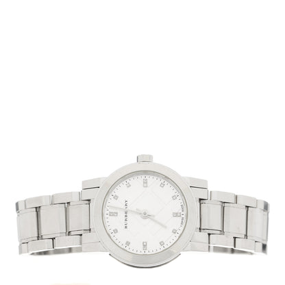 Burberry Stainless Steel Diamond 27mm Heritage Quartz Watch BU9213 2 of 4