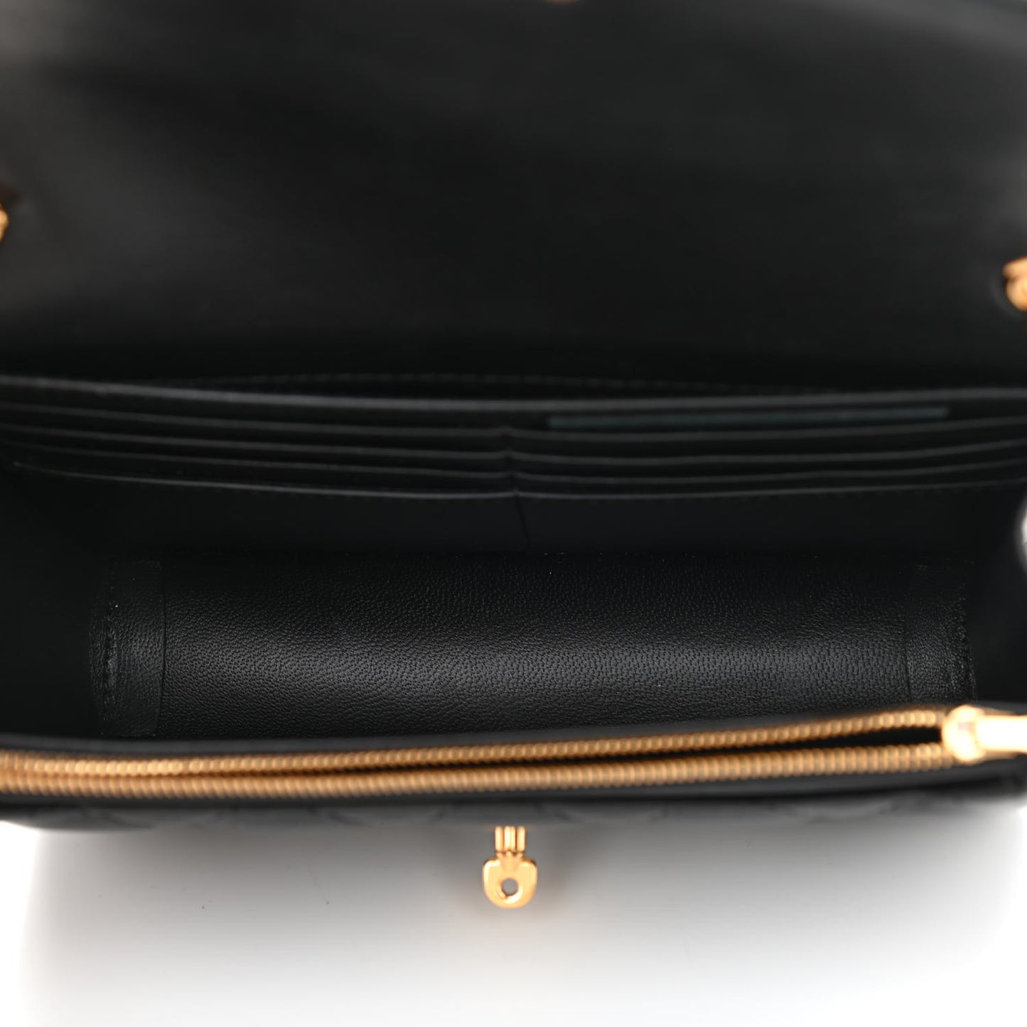 Smooth Calfskin Quilted Small Darley Shoulder Bag Black