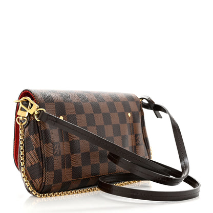 Louis Vuitton Damier Ebene Favorite PM 3 of 12