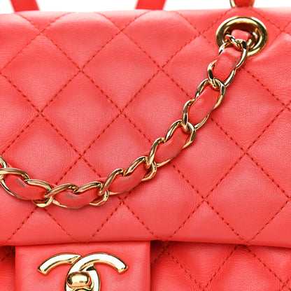 Chanel Calfskin Quilted Small Urban Spirit Backpack Red 16 of 16