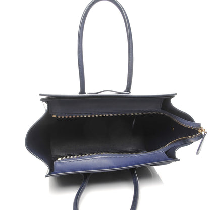 Celine Smooth Calfskin Micro Luggage Ink 5 of 7