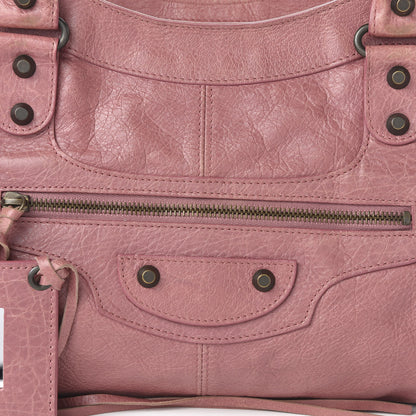 Balenciaga Agneau Classic Hardware Part Time Rose Bruyere 9 of 9