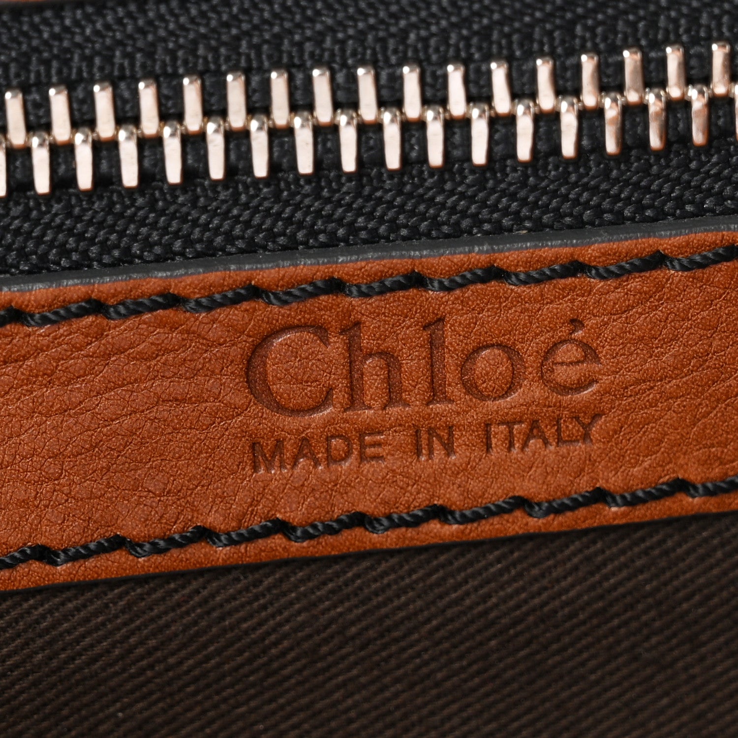 Chloe Calfskin Edith Tote Muscade 6 of 11