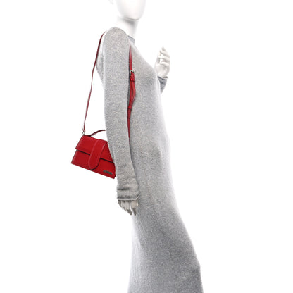 Jacquemus Glazed Calfskin Le Grand Bambino Red 2 of 11