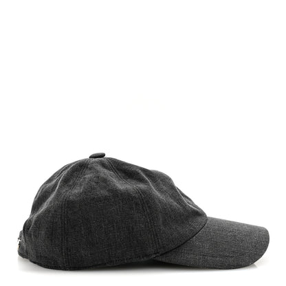 Chanel Denim Cap Hat Black 6 of 9