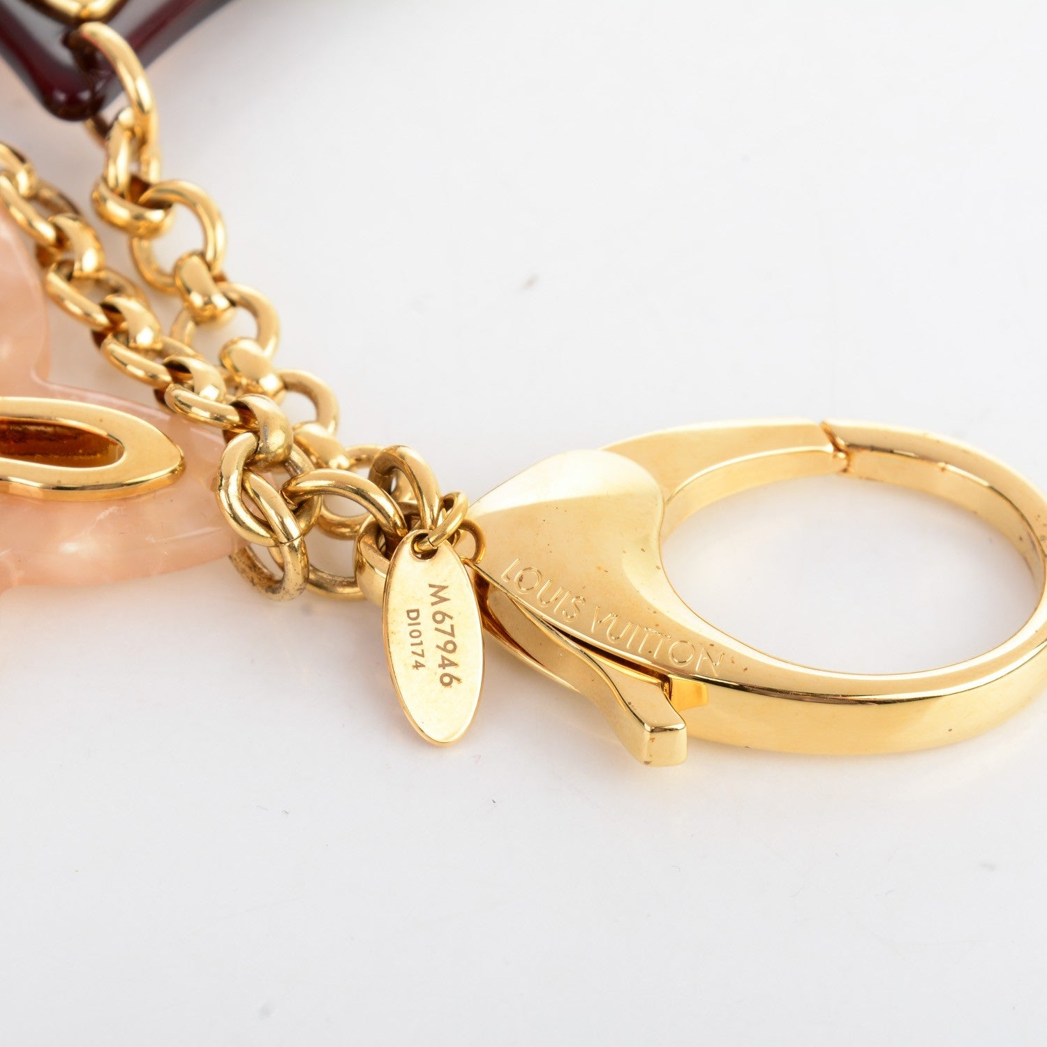 Louis Vuitton Insolence Bag Charm Amarante 3 of 5