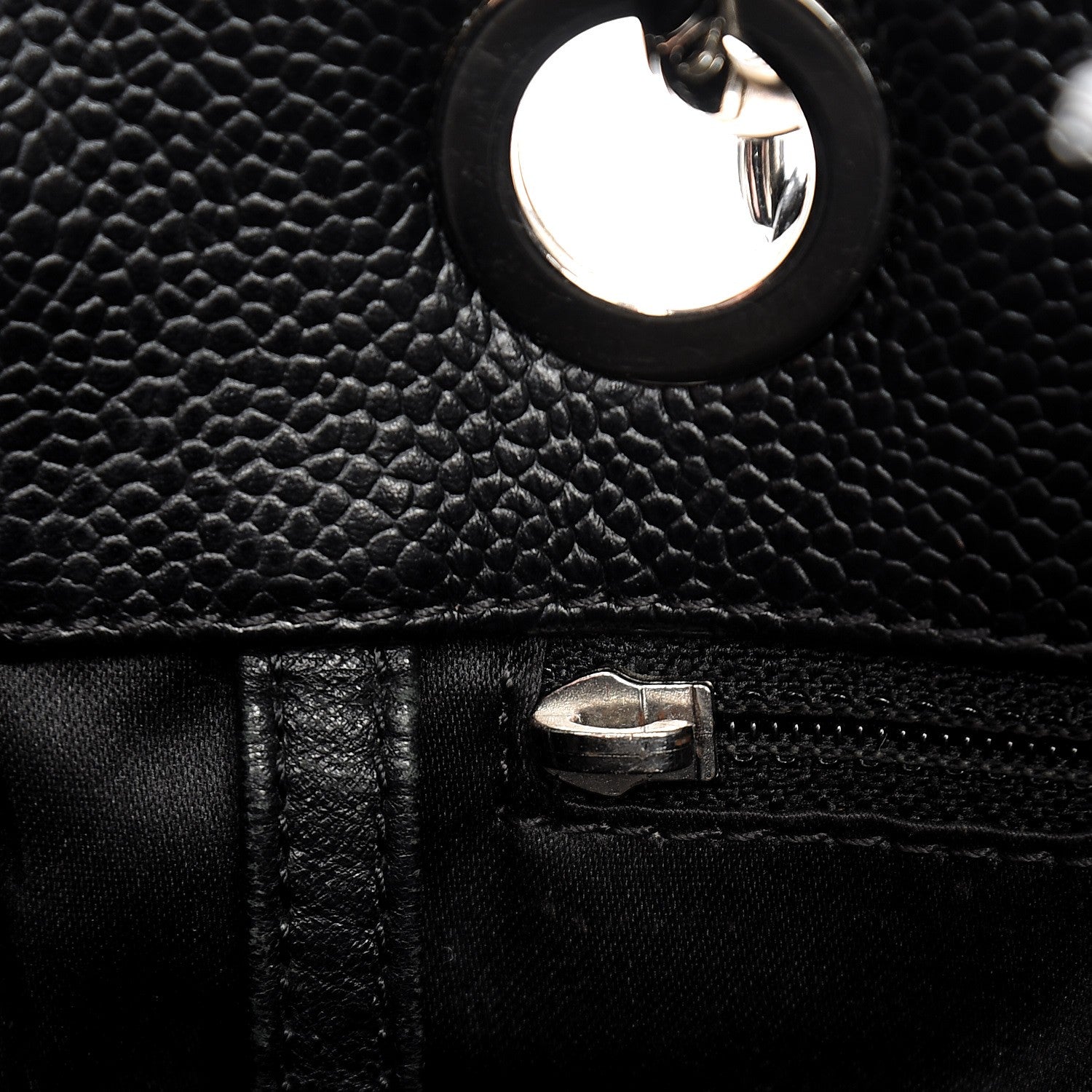 Chanel Caviar Quilted Petit Shopping Tote PST Black 10 of 10