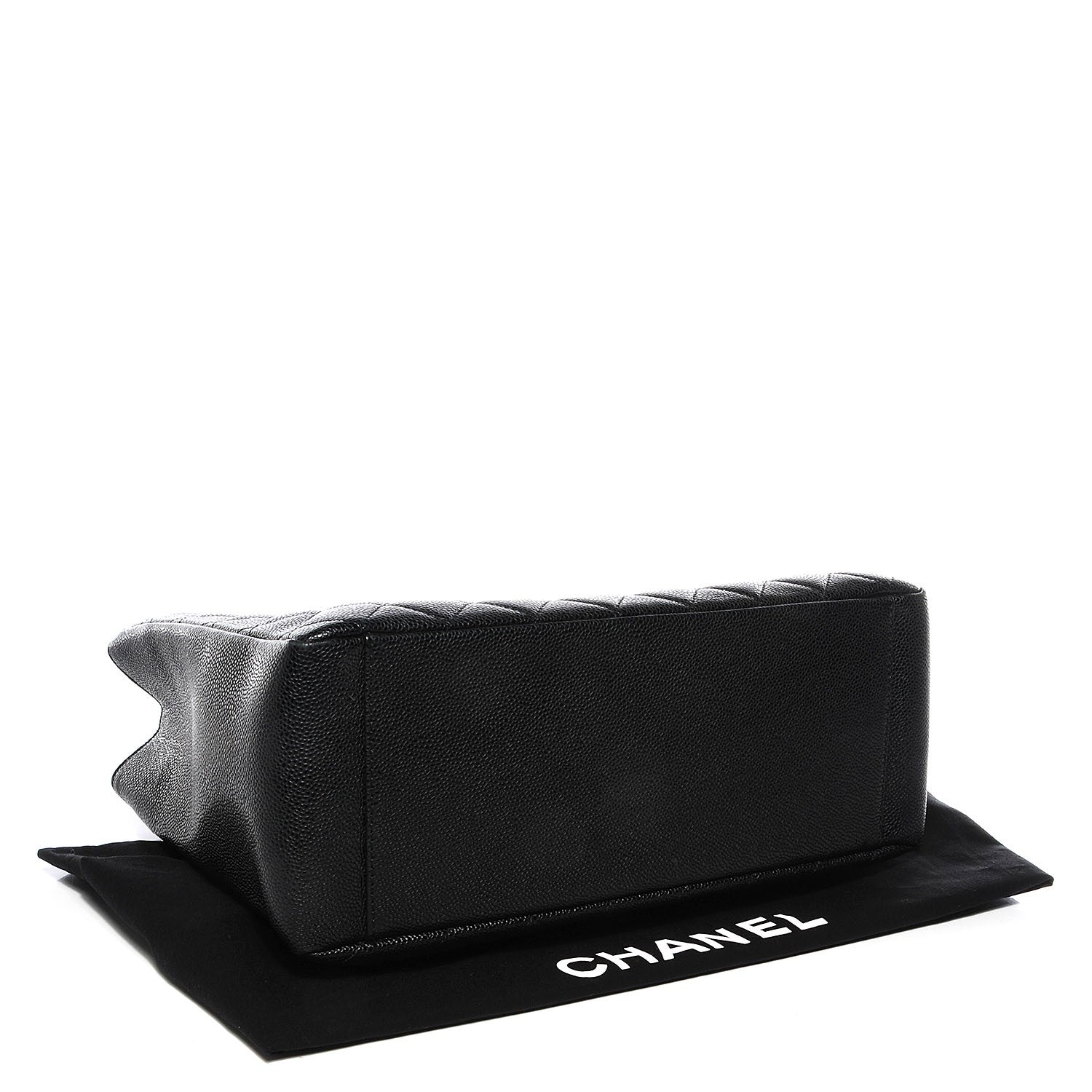 Chanel Caviar Grand Shopping Tote GST Black 4 of 7