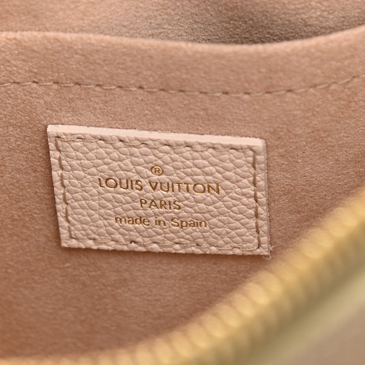 Louis Vuitton Empreinte Monogram Spring in the City Speedy Bandouliere 20 Kaki Beige Cream 6 of 11