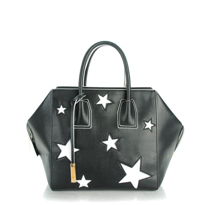 Stella McCartney Alter Nappa Embossed Cavendish Stars Boston Black 1 of 10
