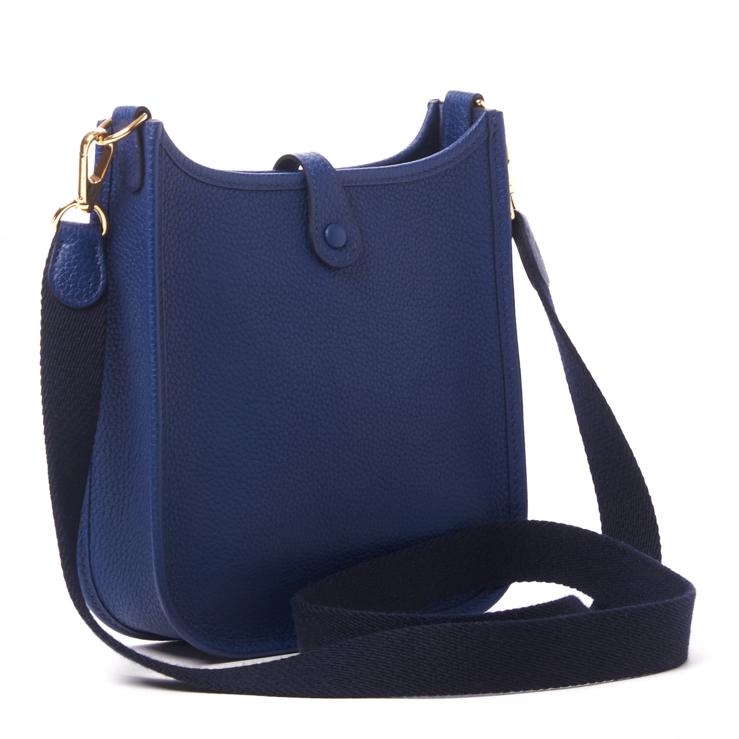 Hermes Taurillon Maurice Amazone Evelyne TPM Bleu Saphir Blue Indigo 2 of 8