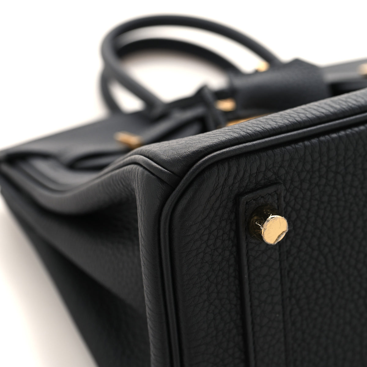 Hermes Togo Birkin 25 Black 9 of 12