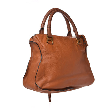 Chloe Calfskin Large Marcie Hobo Tan 3 of 14