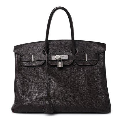 Hermes Togo Birkin 35 Chocolate 1 of 14