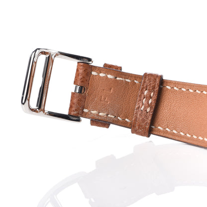 Hermes Stainless Steel Epsom 23mm Medor Quartz Watch Gold 7 of 8