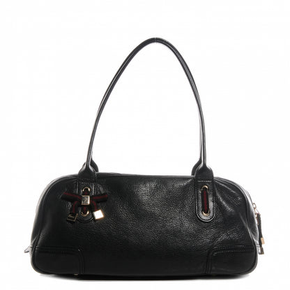Gucci Calfskin Small Princy Satchel Black 1 of 3