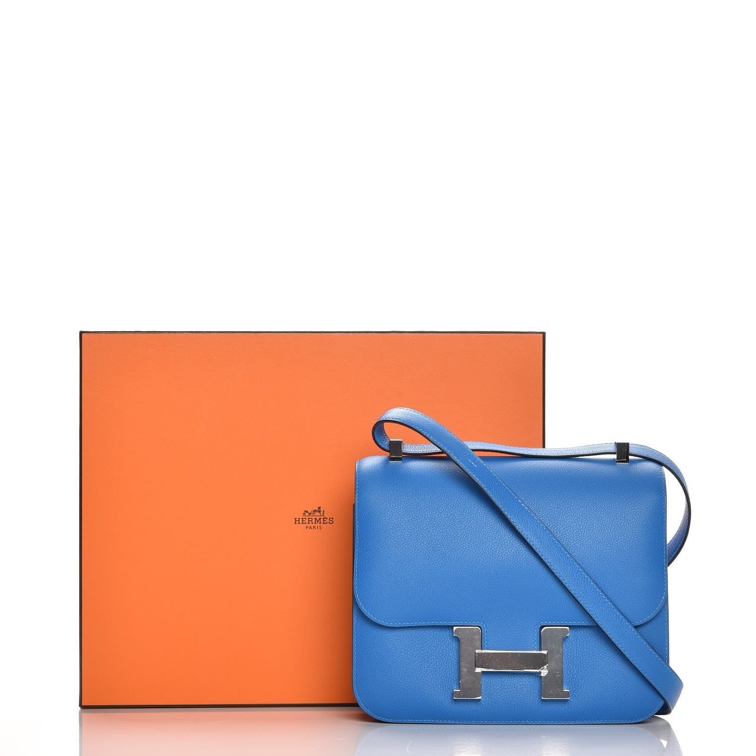 Hermes Evercolor Horseshoe Constance 24 Bleu Hydra 22 of 22