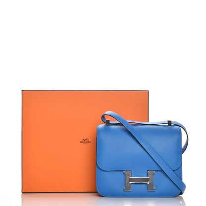 Hermes Evercolor Horseshoe Constance 24 Bleu Hydra 22 of 22