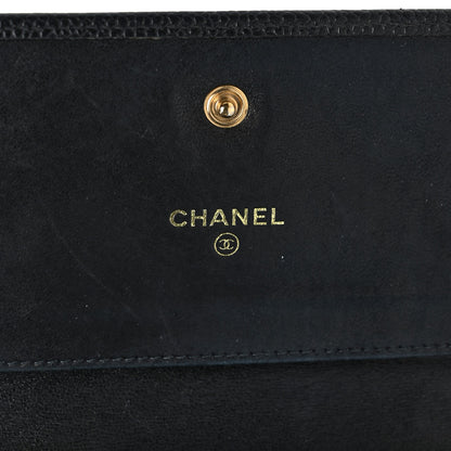 Chanel Caviar Timeless CC Flap Wallet Black 6 of 10