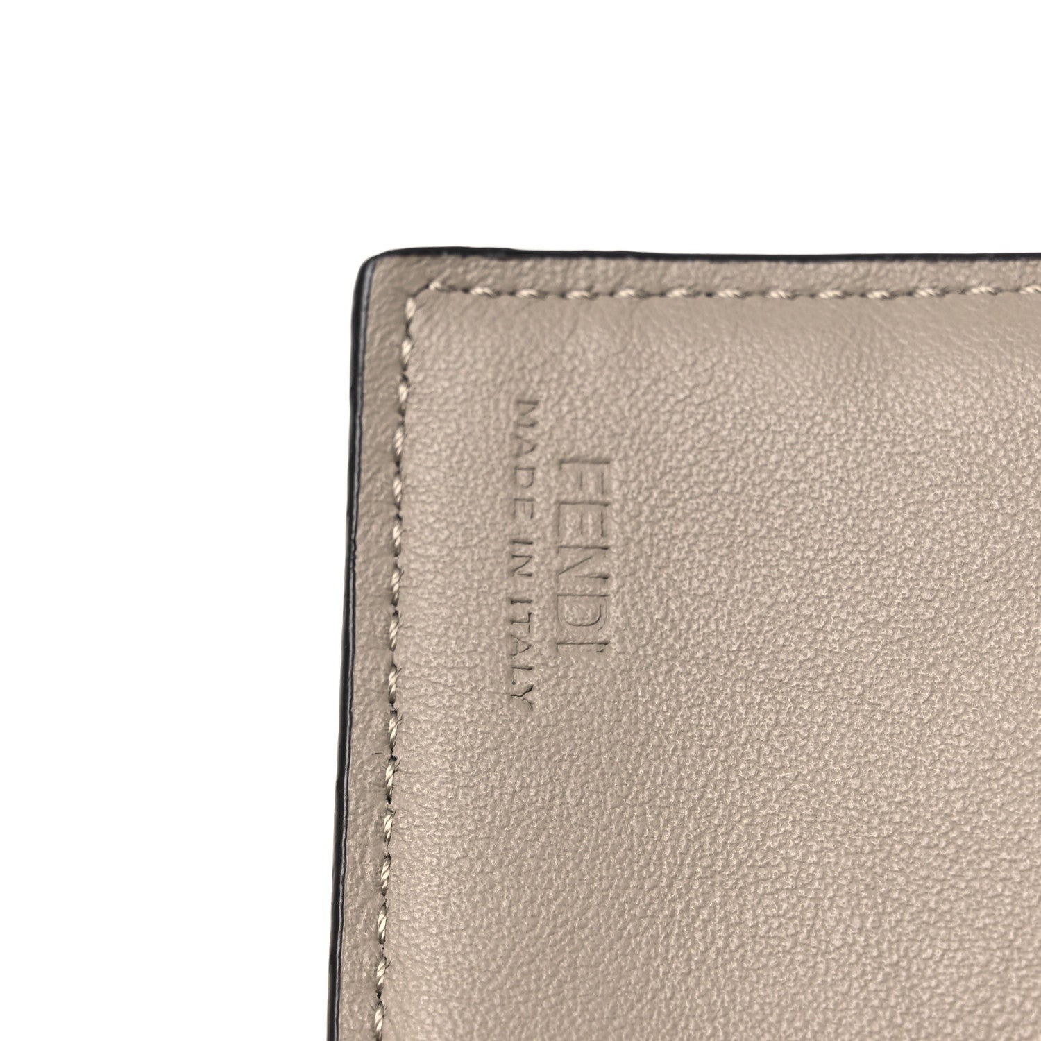 Fendi Cuoio Romano Vitello Grace Selleria Peekaboo Continental Wallet Corda 7 of 9