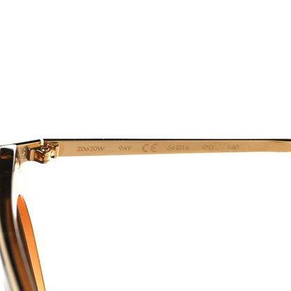 Louis Vuitton Acetate Metal Amber Sunglasses Z0620W Brown 5 of 7