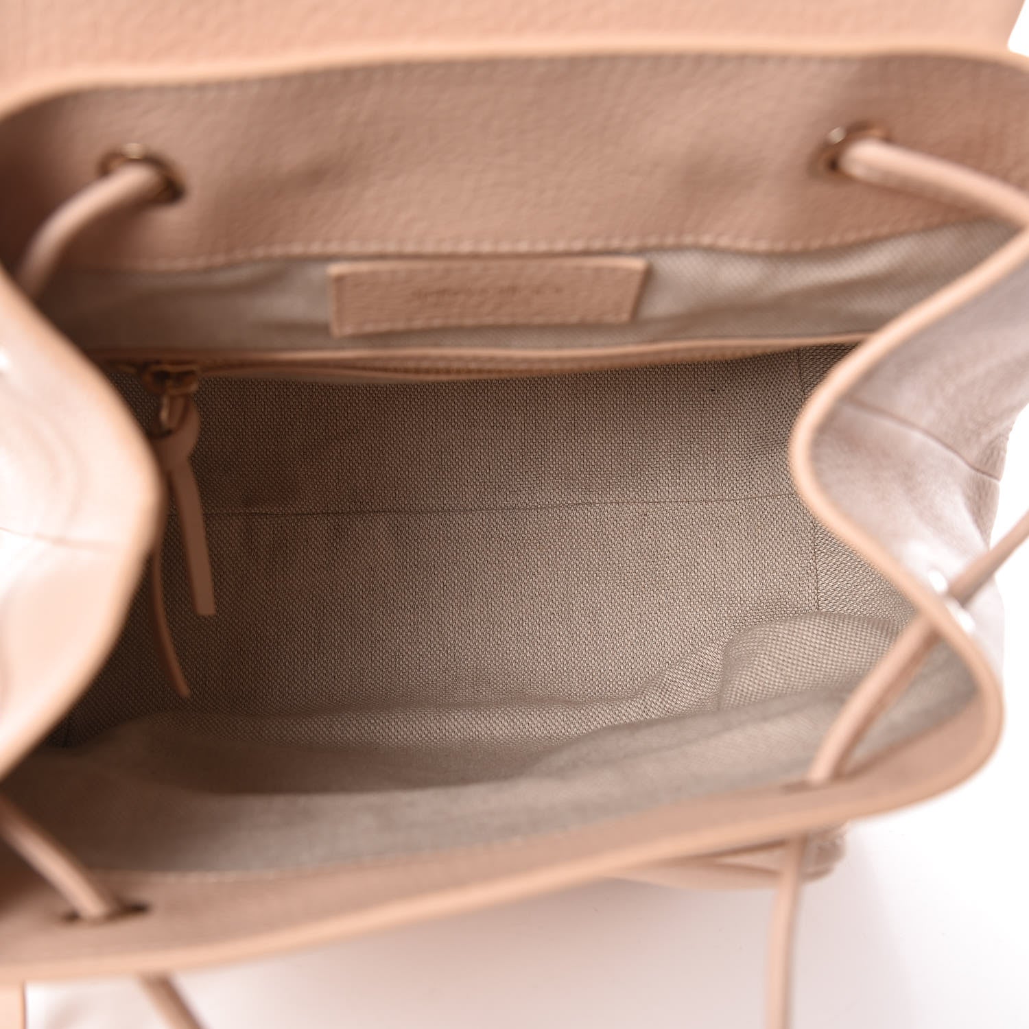 Jimmy Choo Calfskin Suki Backpack Natural 7 of 9