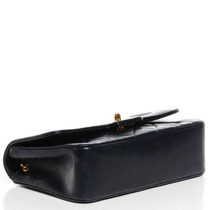 Chanel Lambskin Quilted Mini Flap Navy 4 of 8