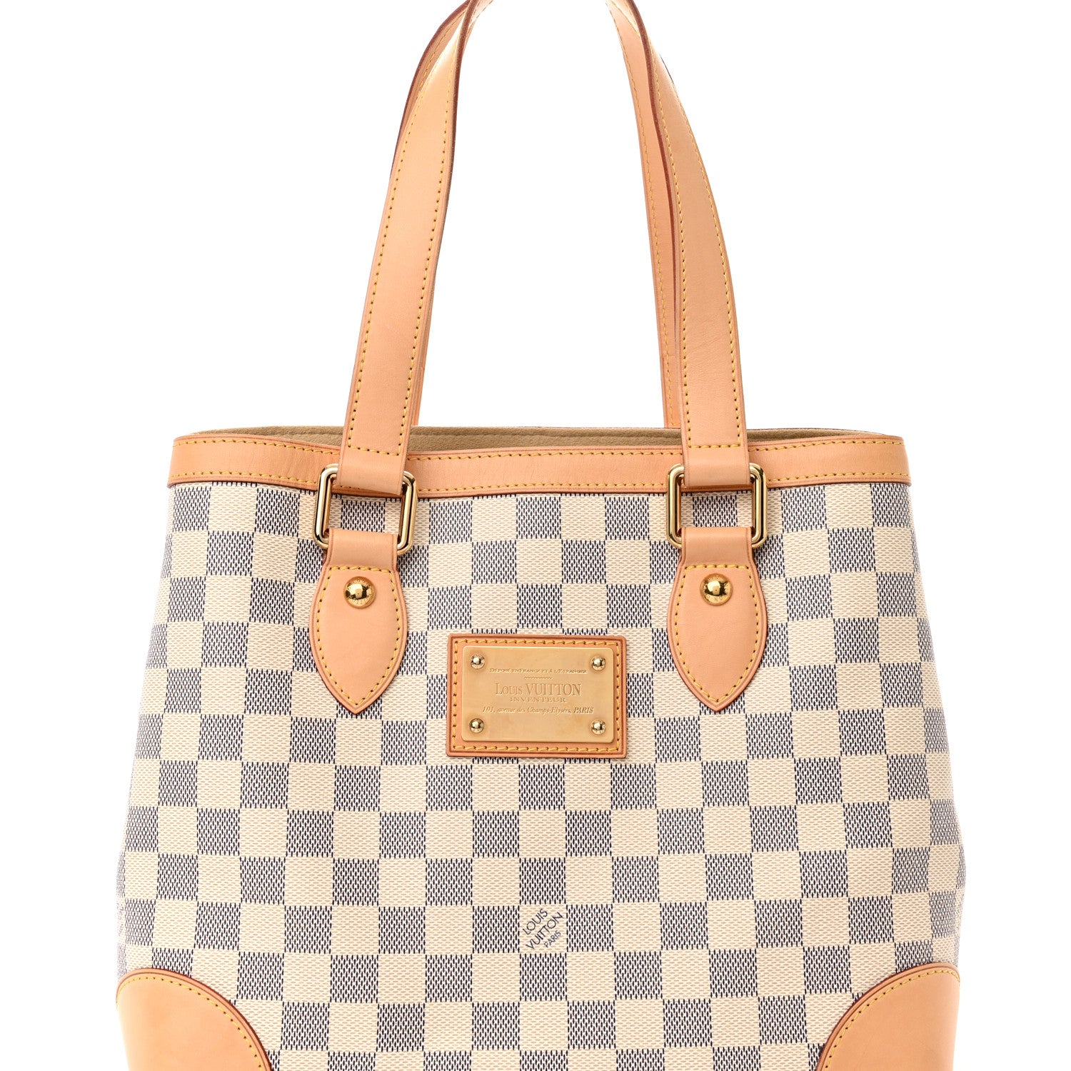 Louis Vuitton Damier Azur Hampstead PM 7 of 9