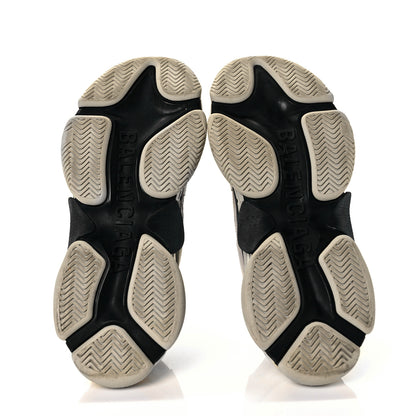 Balenciaga Fabric Mesh Mens Triple S Sneakers 39 Yellow Grey White 5 of 7