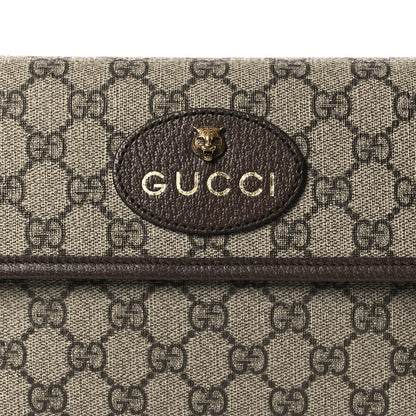 Gucci GG Supreme Monogram Neo Vintage Web Belt Bag Brown 7 of 10
