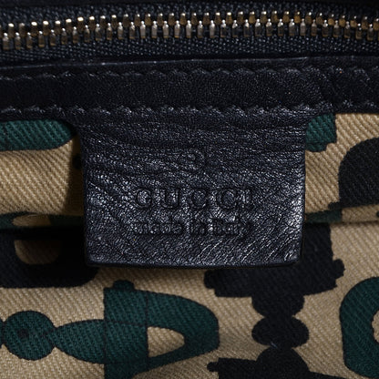 Gucci Guccissima Biba Hobo Black 6 of 7