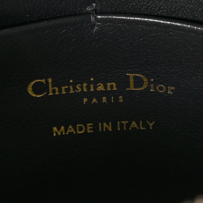 Christian Dior Oblique Saddle Chain Pouch Blue 6 of 12