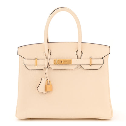 Hermes Taurillon Clemence Birkin 30 Nata 1 of 11