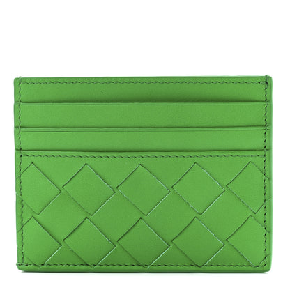 Bottega Veneta Nappa Intrecciato Card Case Parakeet 1 of 10