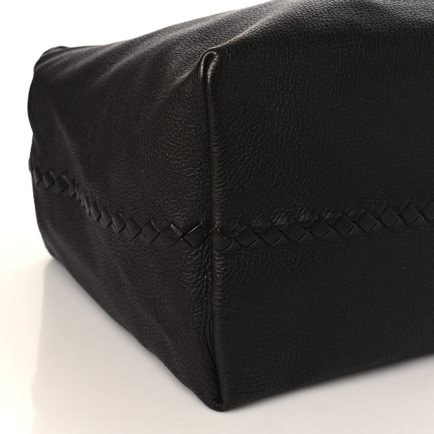 Bottega Veneta Cervo Intrecciato Brick Tote Ebano 6 of 7