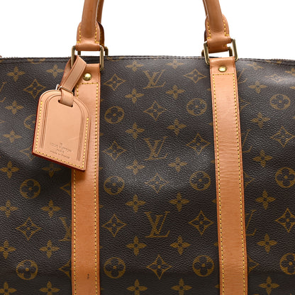 Louis Vuitton Monogram Keepall Bandouliere 55 7 of 10