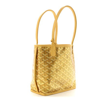 Goyard Goyardine Precious Metals Reversible Mini Anjou Gold 6 of 20