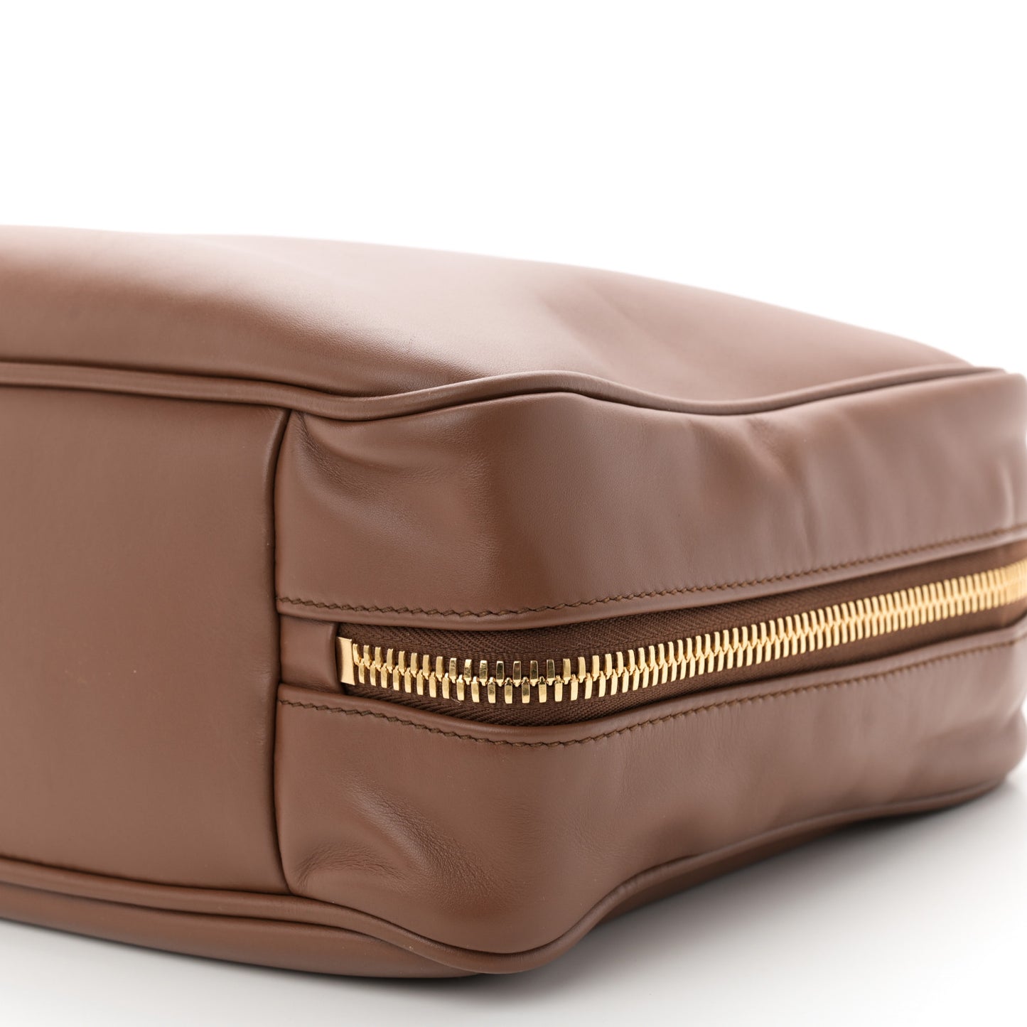 Soft Calf Softy Large Beau Top Handle Bag Cognac