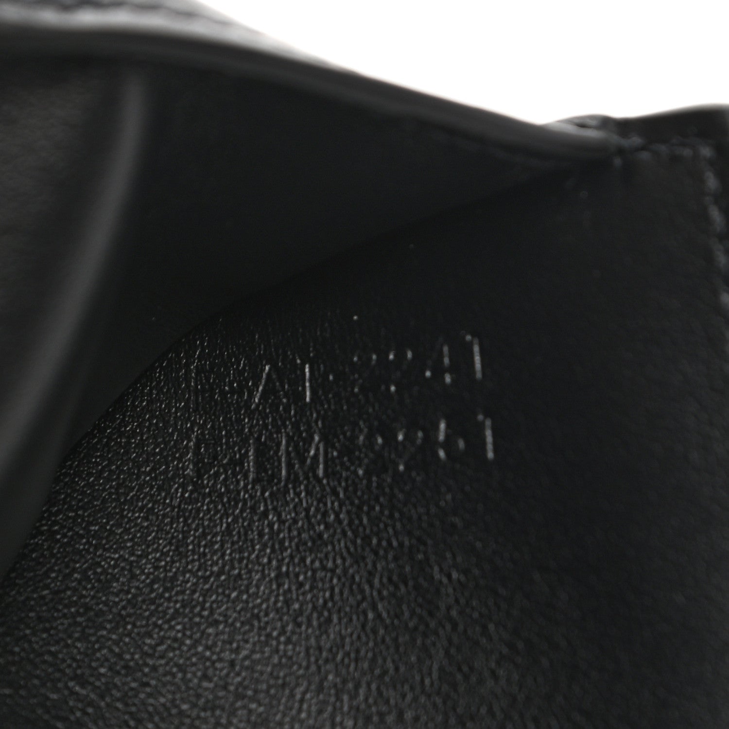 Celine Shiny Smooth Lambskin Small Triomphe Wallet Black 7 of 9