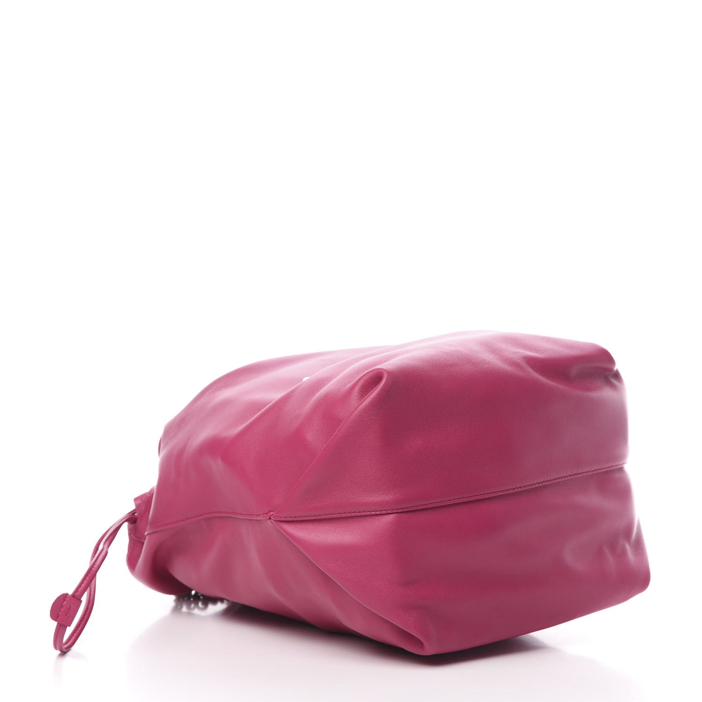 Lambskin Teddy Drawstring Bag Freesia