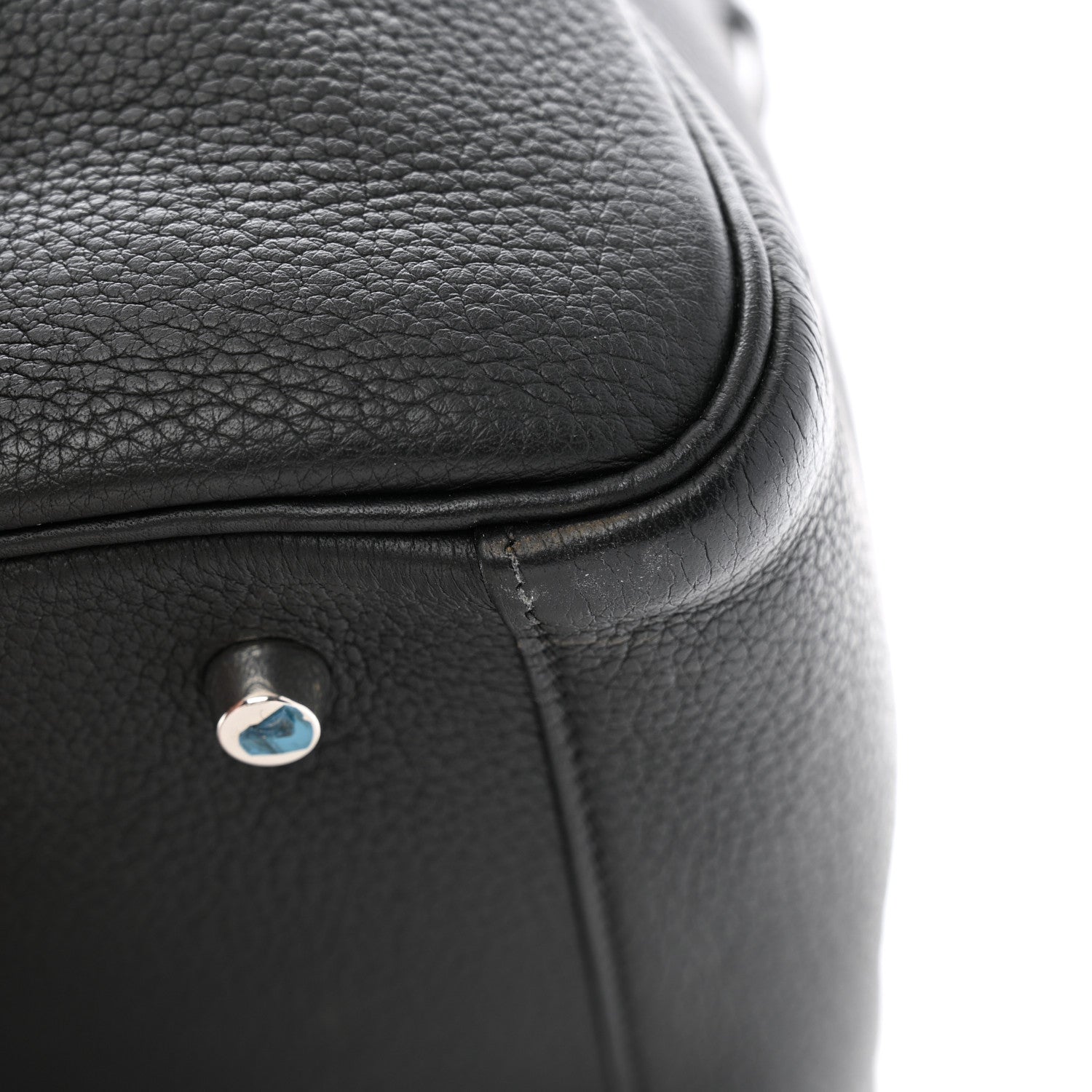 Hermes Taurillon Clemence Lindy 30 Black 11 of 12