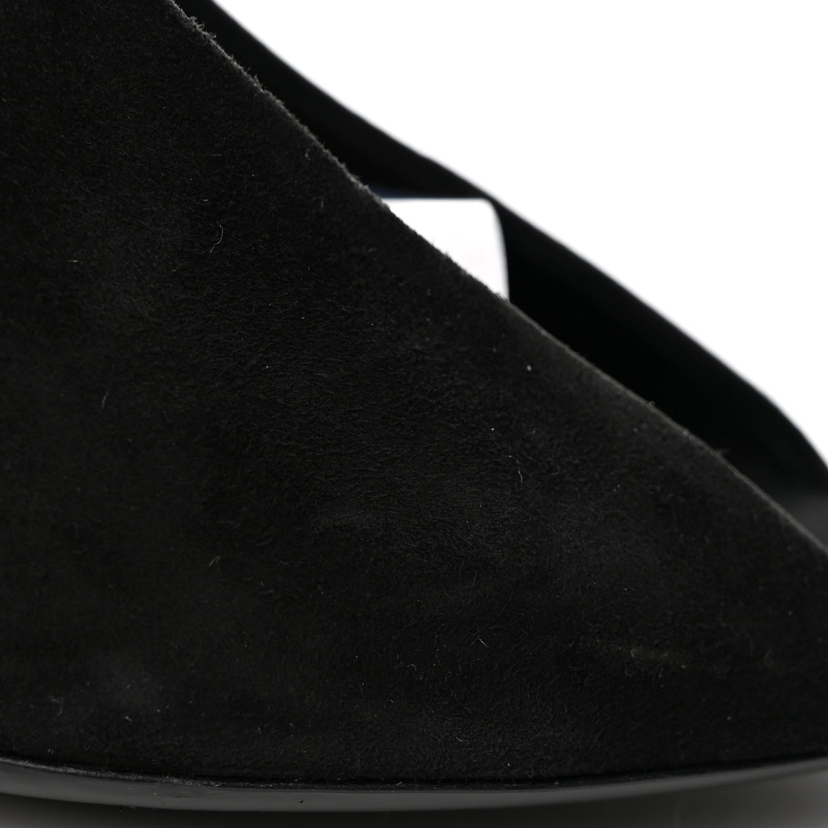 Suede Révélé 105mm Pumps 38.5 Black