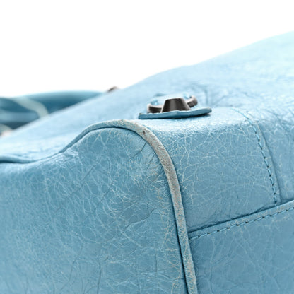 Balenciaga Agneau Classic Hardware Velo Bleu Indigo 9 of 14