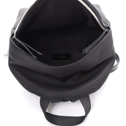 Fendi Nylon Shearling Vitello Dolce Lightbulb Mini Backpack Black Bubblegum 5 of 9