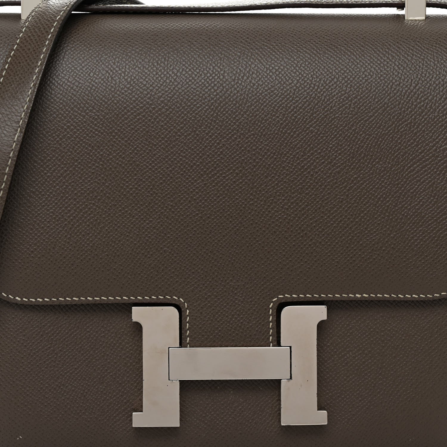 Hermes Epsom Horseshoe Constance 24 Etain Black 8 of 11